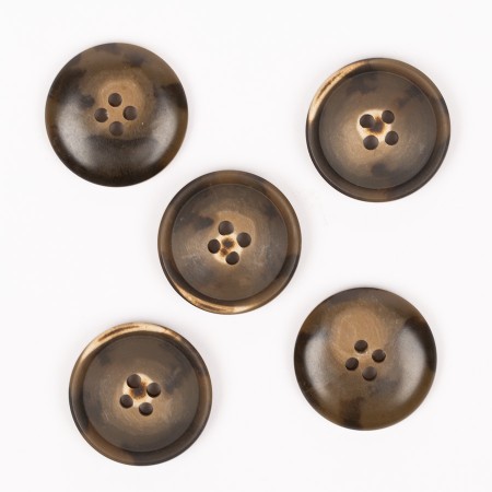 Imitert tre (valnøtt) no. 704 - størrelse 23 mm